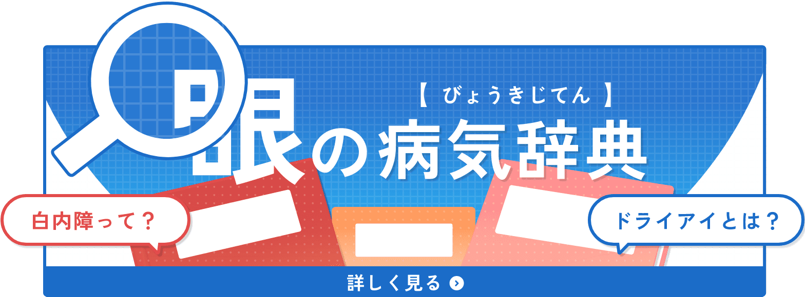 眼の病気辞典 くわしくみる